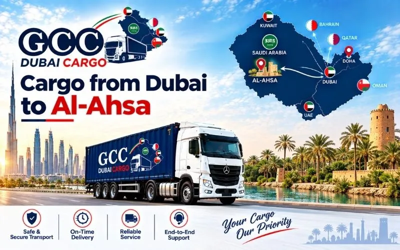 Cargo from Dubai to Al-Ahsa