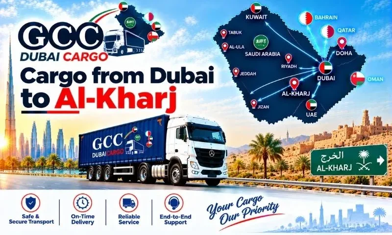 Cargo from Dubai to Al-Kharj