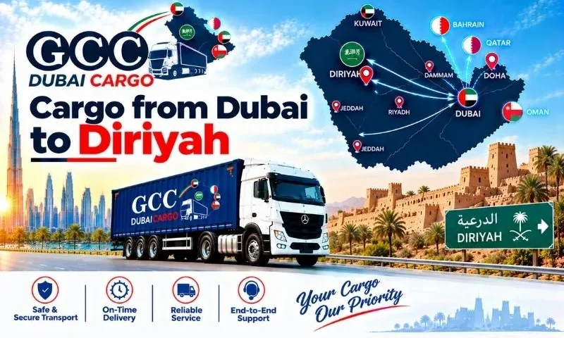 Cargo from Dubai to Diriyah