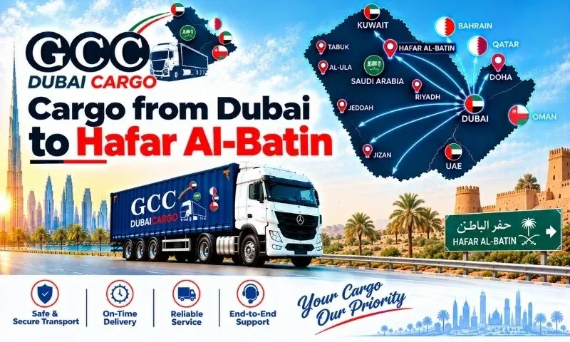 Cargo from Dubai to Hafar Al-Batin