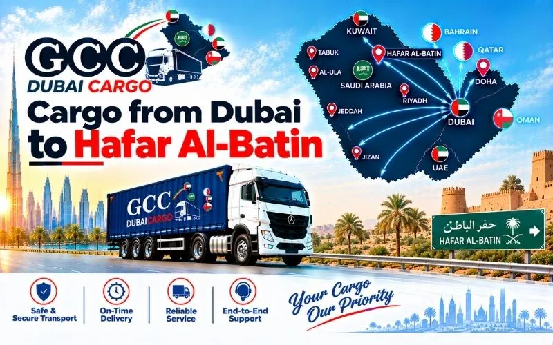 Cargo from Dubai to Hafar Al-Batin