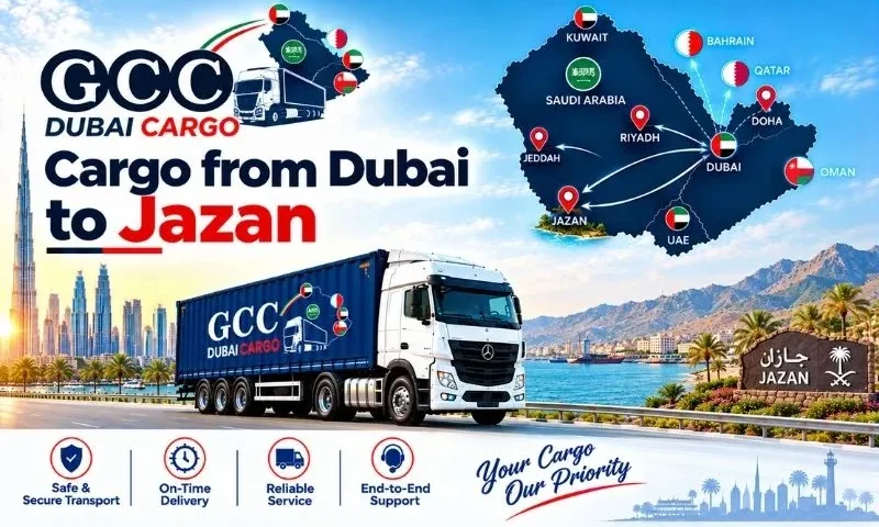 Cargo from Dubai to Jazan