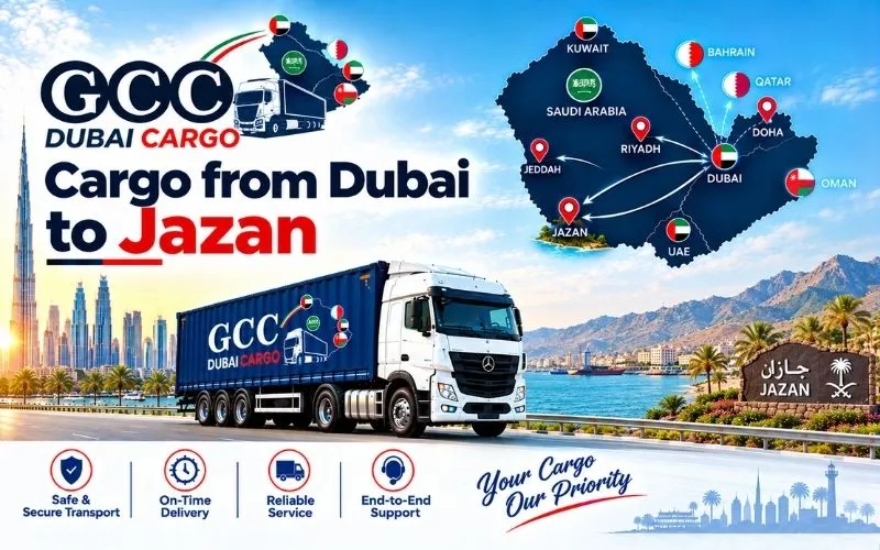 Cargo from Dubai to Jazan