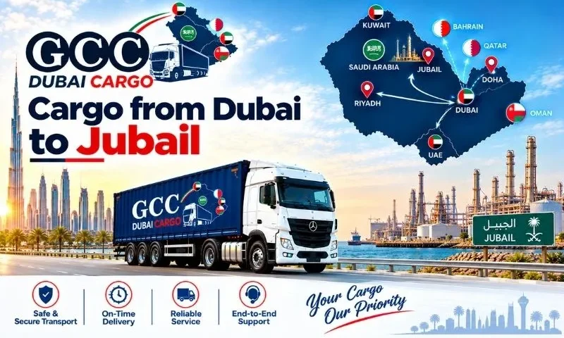 Cargo from Dubai to Jubail
