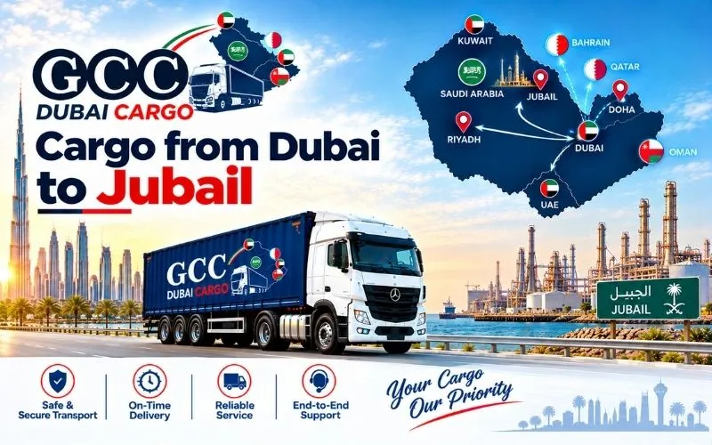 Cargo from Dubai to Jubail