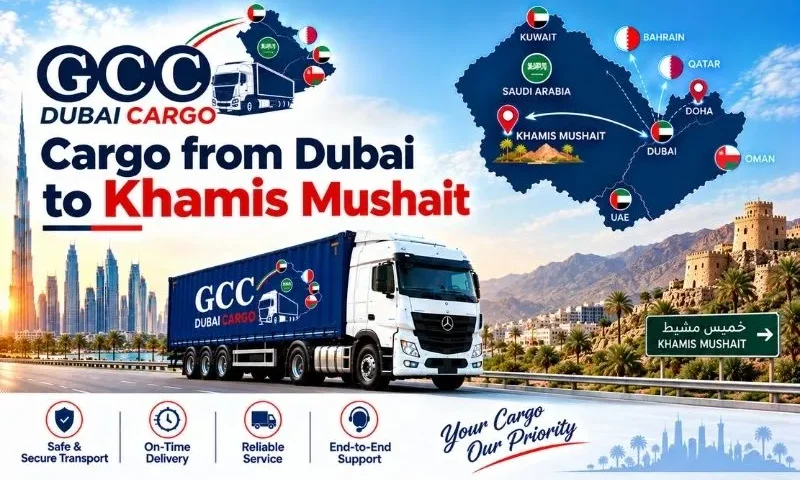 Cargo from Dubai to Khamis Mushait