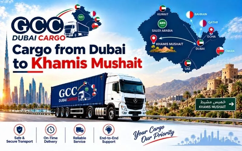 Cargo from Dubai to Khamis Mushait