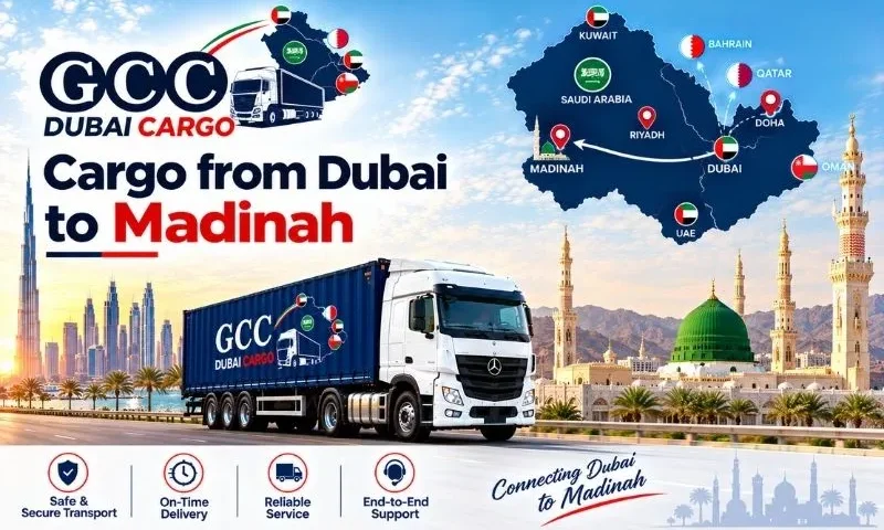 Cargo from Dubai to Madinah
