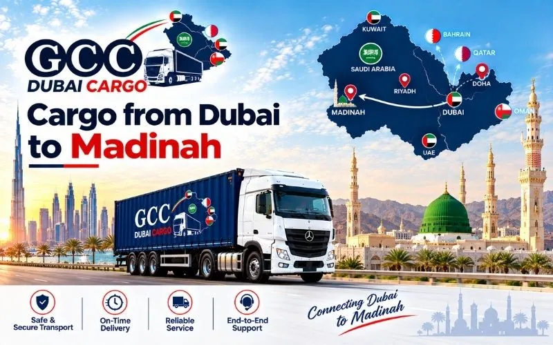 Cargo from Dubai to Madinah