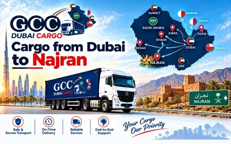 Cargo from Dubai to Najran