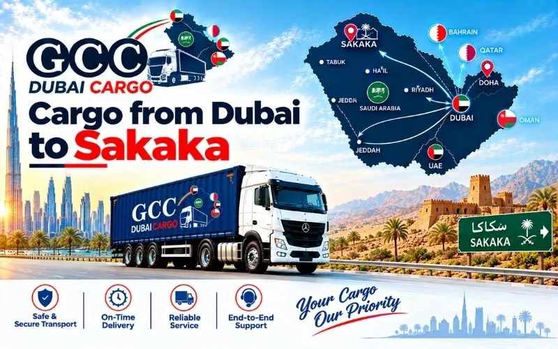 Cargo from Dubai to Sakaka