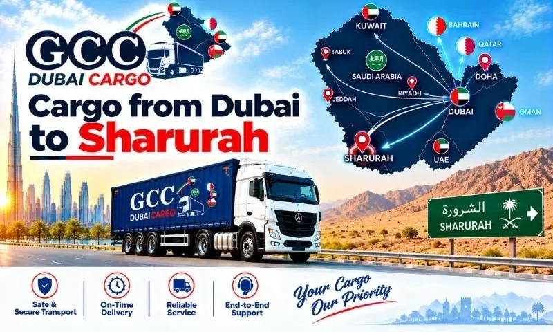 Cargo from Dubai to Sharurah