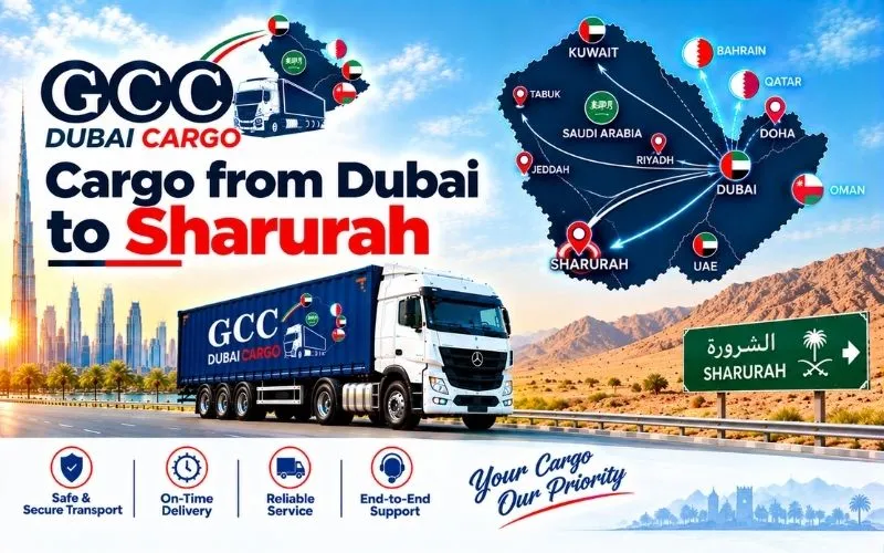 Cargo from Dubai to Sharurah
