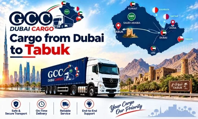 Cargo from Dubai to Tabuk