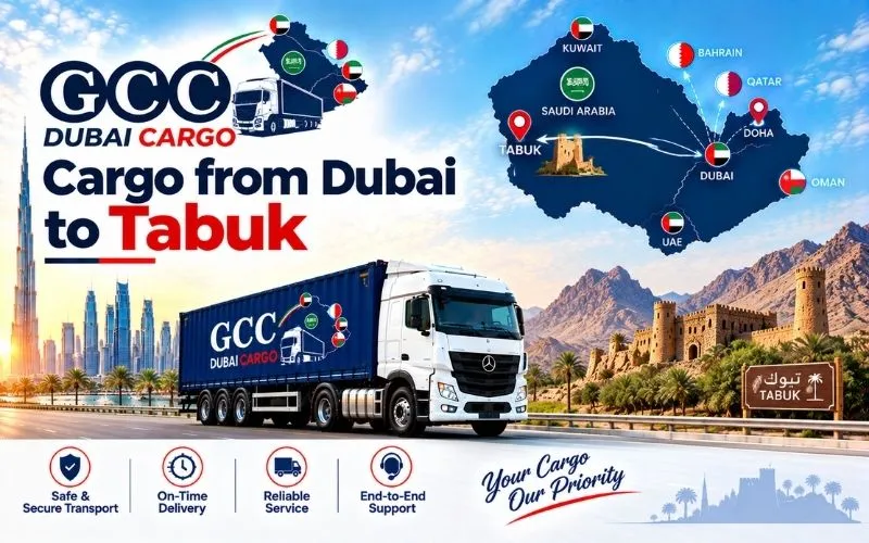 Cargo from Dubai to Tabuk