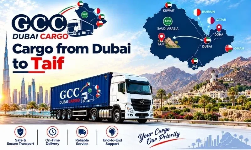 Cargo from Dubai to Taif