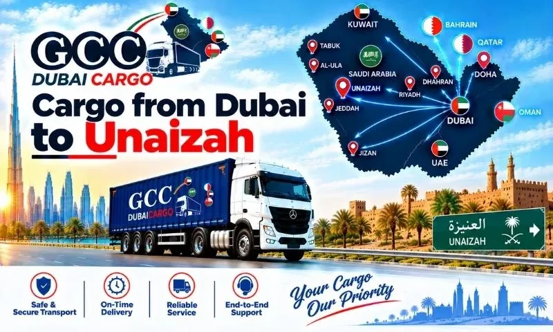 Cargo from Dubai to Unaizah