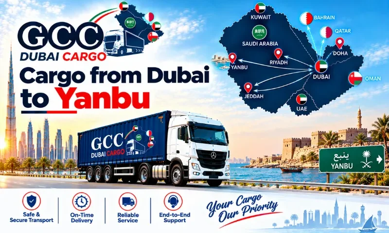 Cargo from Dubai to Yanbu