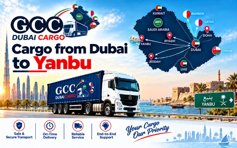 Cargo from Dubai to Yanbu