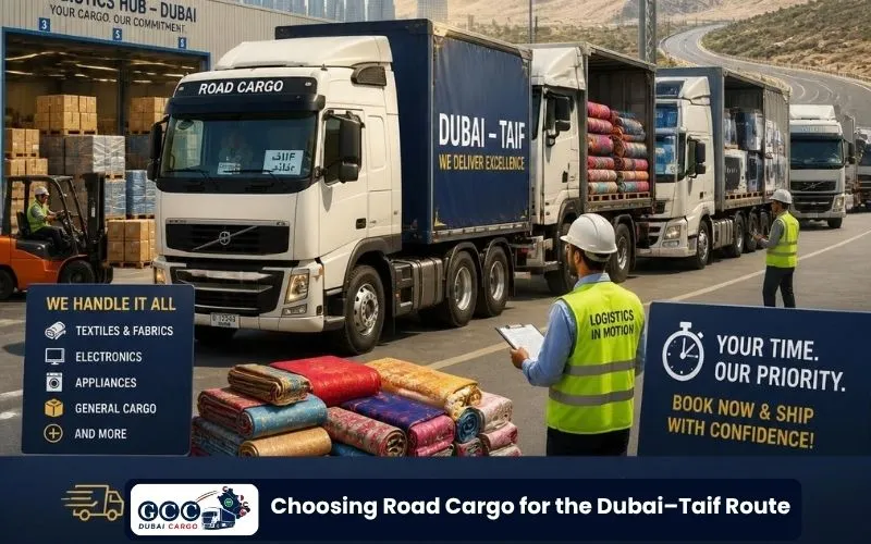 Choosing Road Cargo for the Dubai–Taif Route