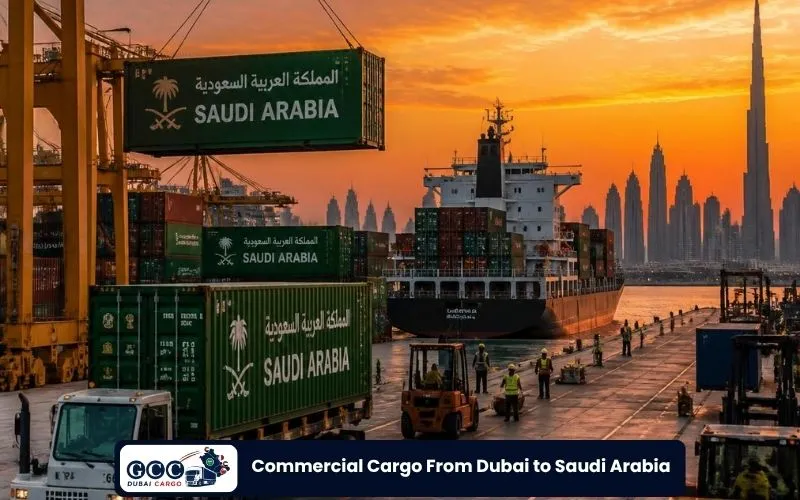 Commercial Cargo From Dubai to Saudi Arabia