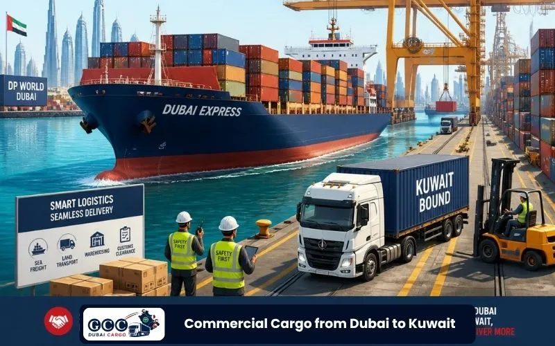 Commercial Cargo from Dubai to Kuwait