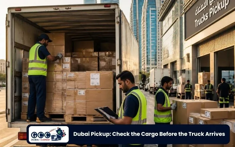 Dubai Pickup_ Check the Cargo Before the Truck Arrives