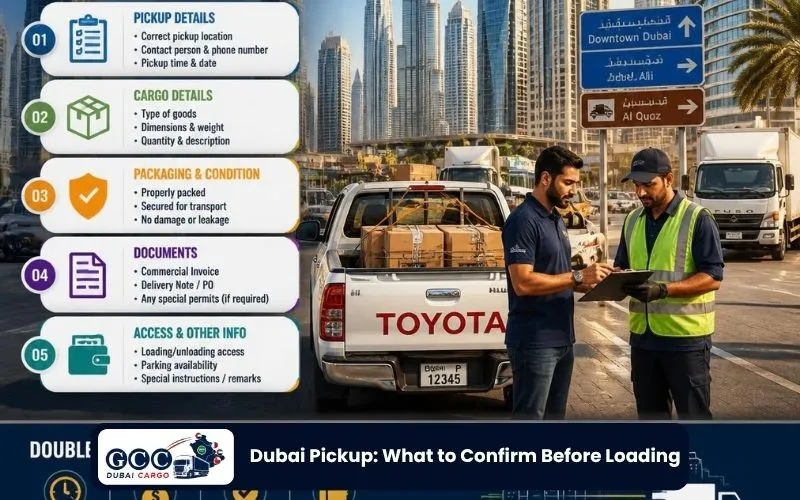 Dubai Pickup_ What to Confirm Before Loading