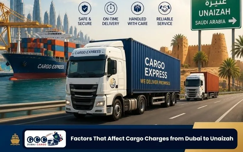Factors That Affect Cargo Charges from Dubai to Unaizah