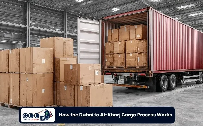 How the Dubai to Al-Kharj Cargo Process Works