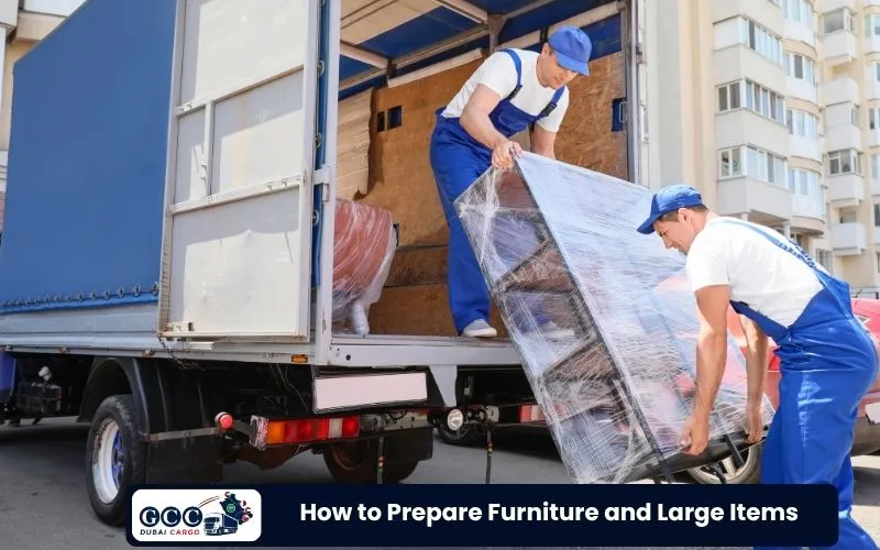 How to Prepare Furniture and Large Items