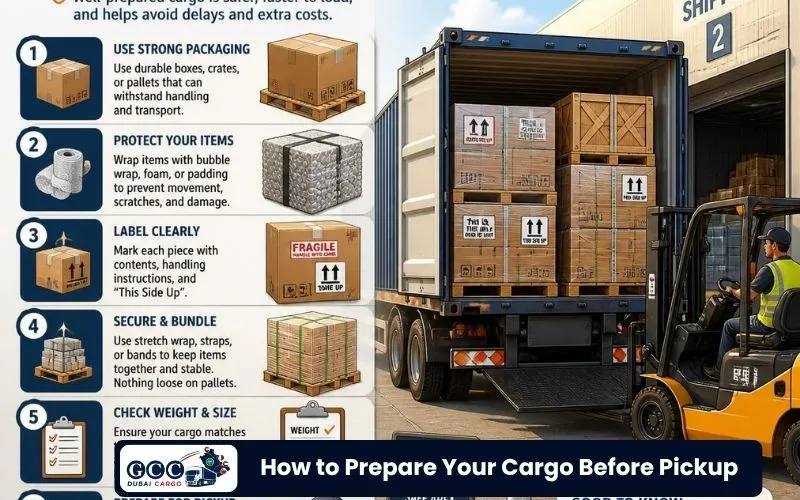 How to Prepare Your Cargo Before Pickup