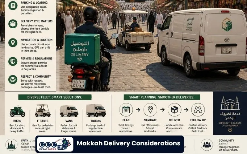Makkah Delivery Considerations