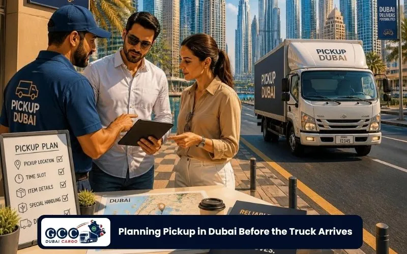 Planning Pickup in Dubai Before the Truck Arrives