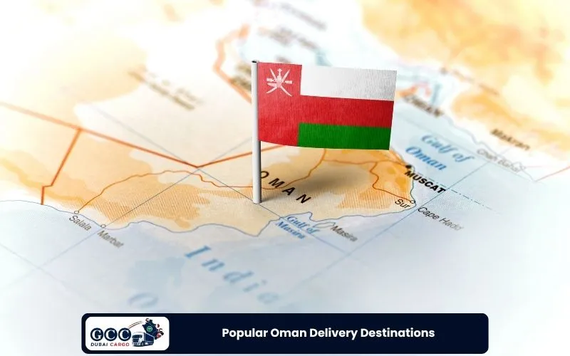 Popular Oman Delivery Destinations