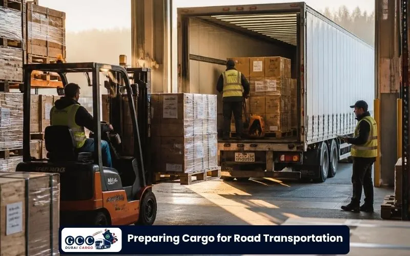 Preparing Cargo for Road Transportation