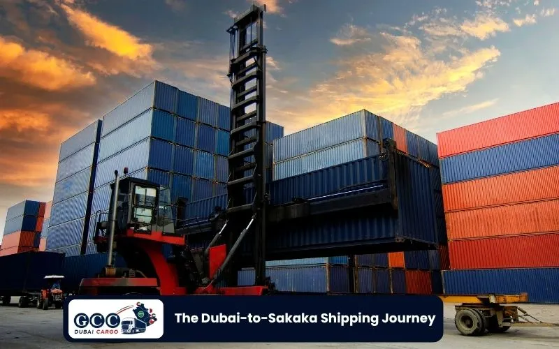 The Dubai-to-Sakaka Shipping Journey