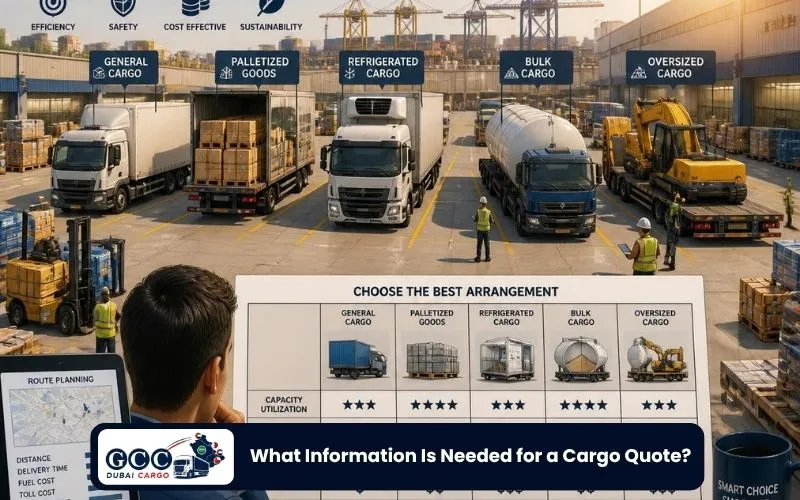 What Information Is Needed for a Cargo Quote