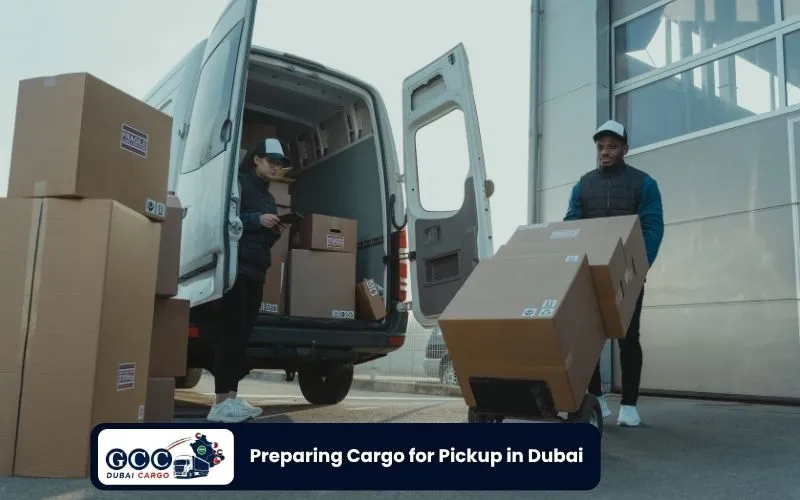 Preparing Cargo for Pickup in Dubai