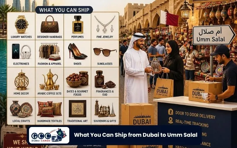 What You Can Ship from Dubai to Umm Salal