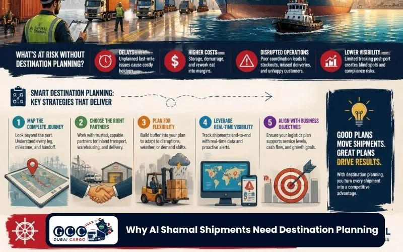 Why Al Shamal Shipments Need Destination Planning